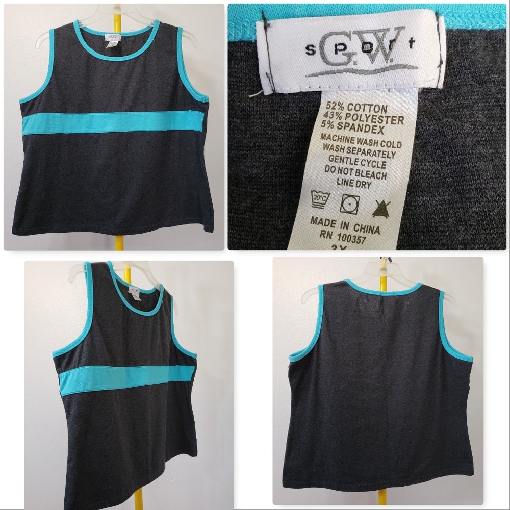 C.W SPORT WOMAN SLEEVELESS TANK TOP